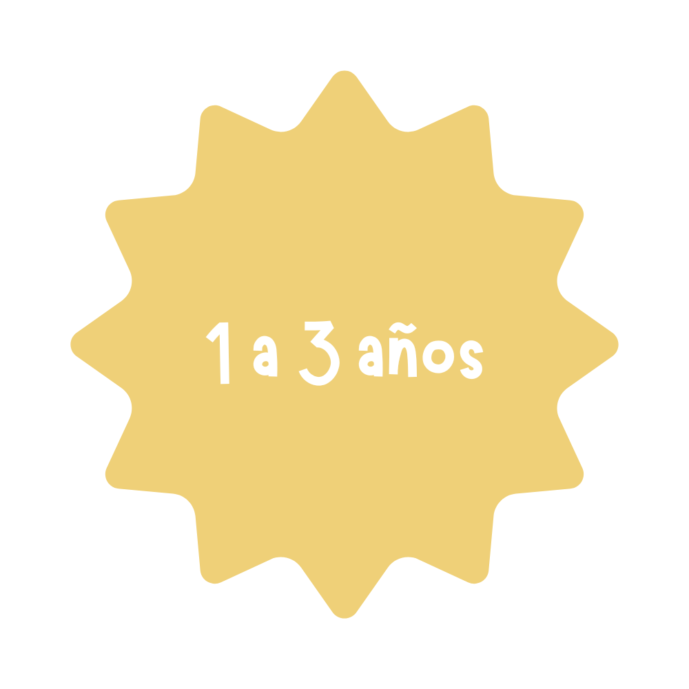 1 a 3 años