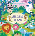 Libro sonoro infantil Así suena el zoo, sonidos de animales, imagen 1