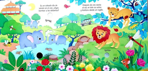 Libro sonoro infantil Así suena el zoo, sonidos de animales, imagen 2