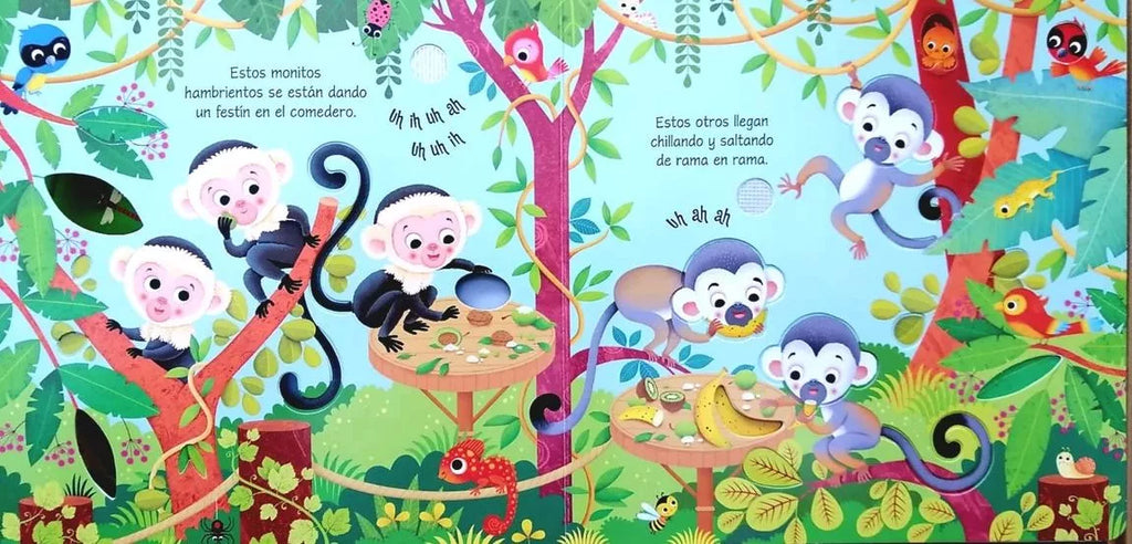 Libro sonoro infantil Así suena el zoo, sonidos de animales, imagen 3