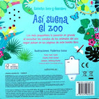 Libro sonoro infantil Así suena el zoo, sonidos de animales, imagen 4
