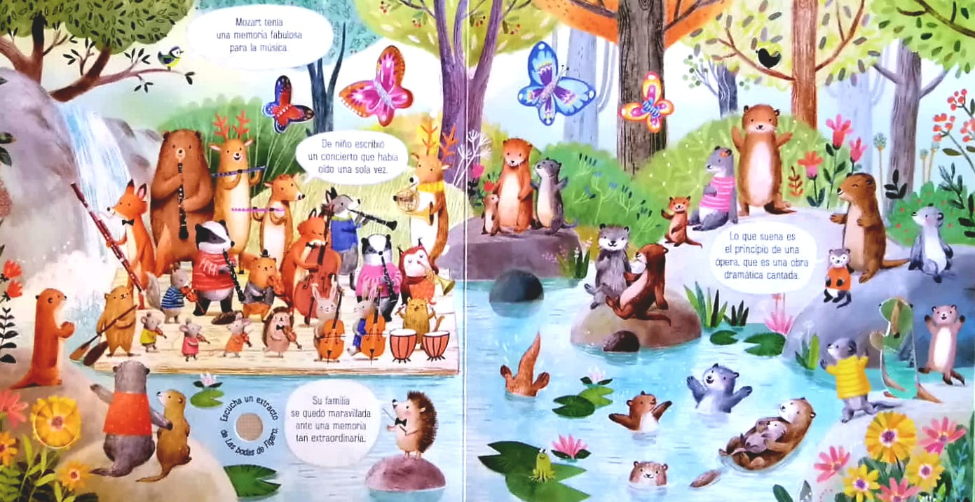 LA ORQUESTA DE LOS ANIMALES - MOZART