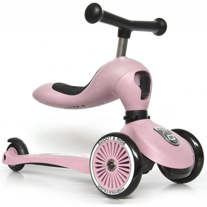 SCOOTER 2 EN 1 H 1 ROSE
