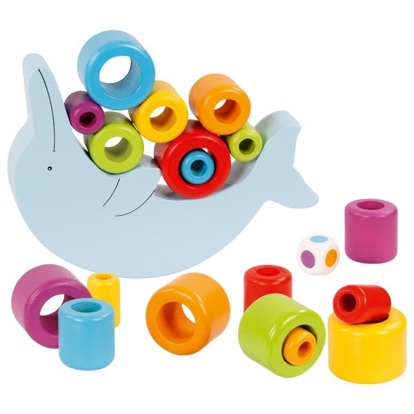 DELFIN DE MADERA PARA BALANCEAR