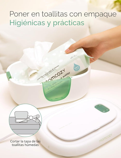 CALENTADOR DE TOALLITAS MOMCOZY