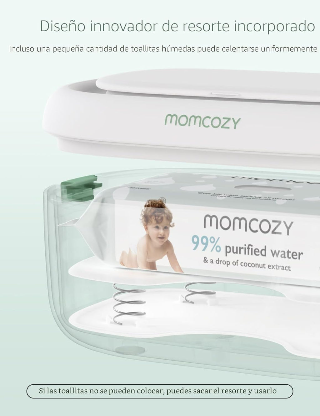 CALENTADOR DE TOALLITAS MOMCOZY