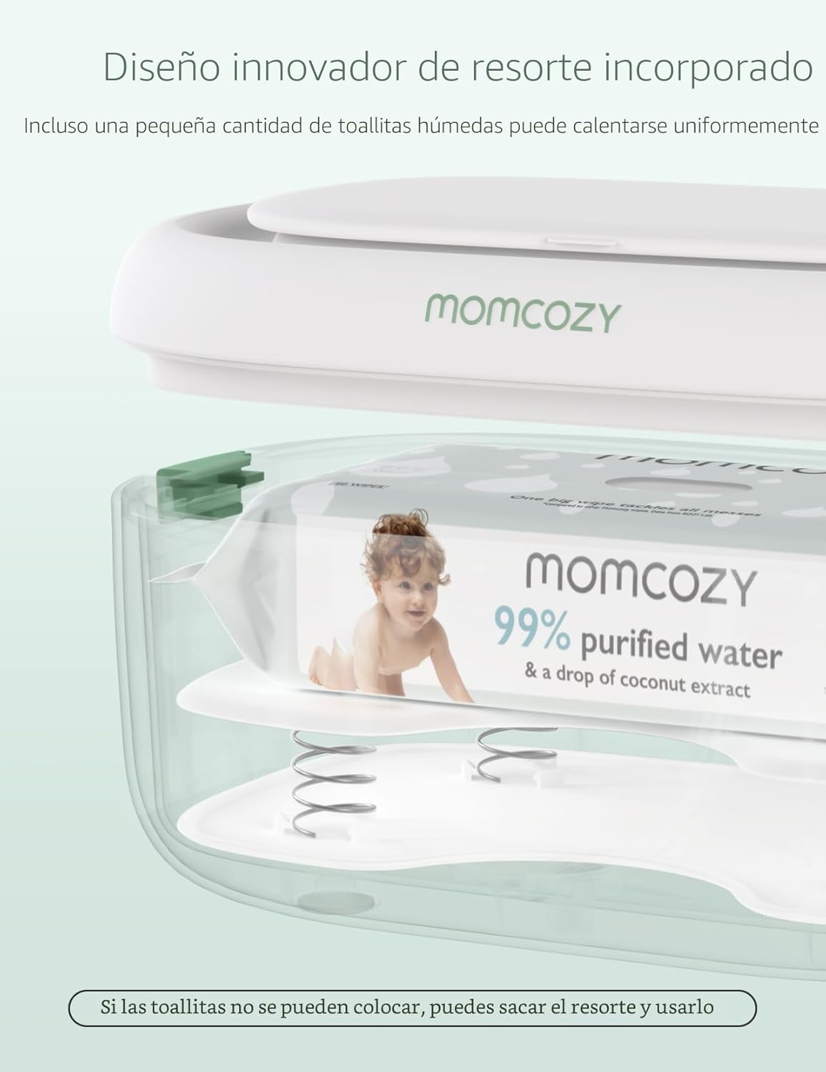 CALENTADOR DE TOALLITAS MOMCOZY