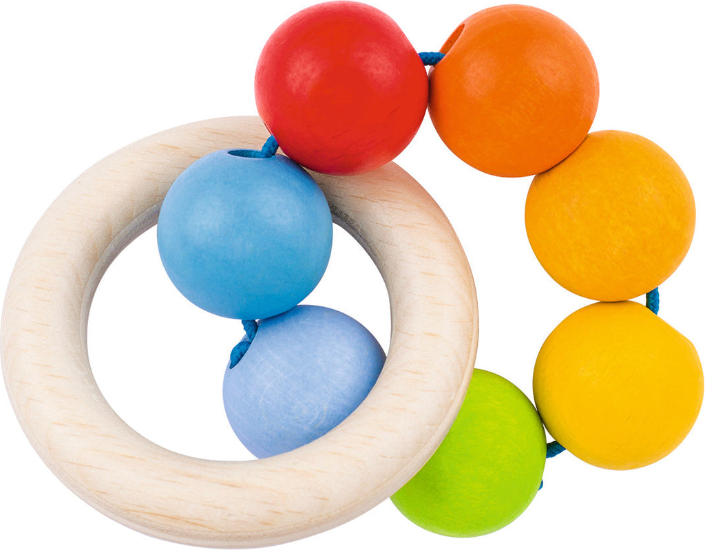 SONAJERO MORDEDOR  BOLAS ARCOIRIS