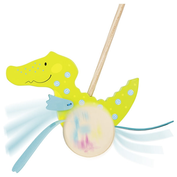 Juguete de empuje Cocodrilo Goki, juguete para primeros pasos, imagen 2