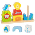 Juego apilable Zoo, encajar y apilar animales, motricidad fina, imagen 2
