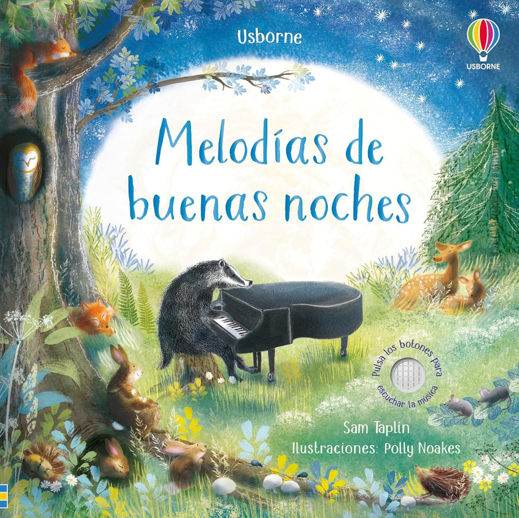 Libro musical infantil Melodías de buenas noches, melodías para dormir, imagen 1