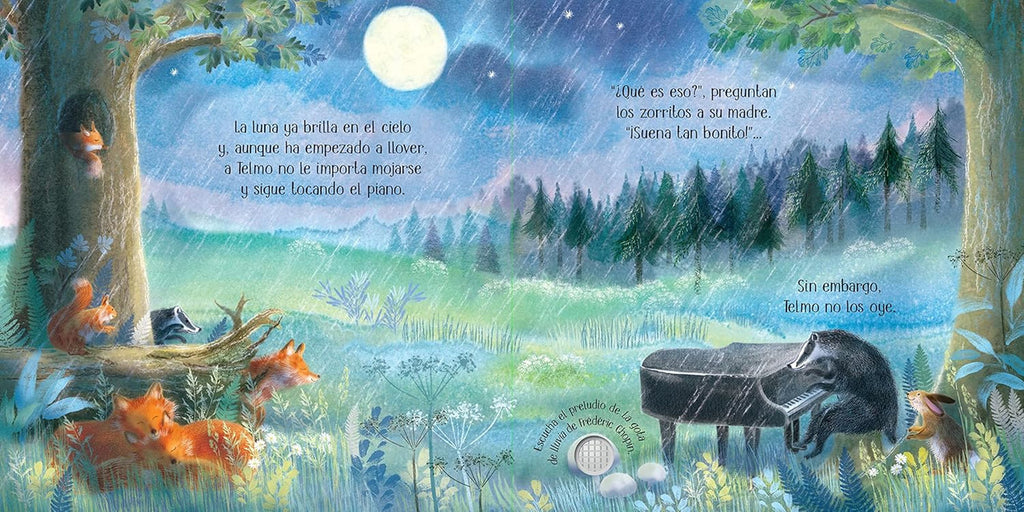 Libro musical infantil Melodías de buenas noches, melodías para dormir, imagen 4