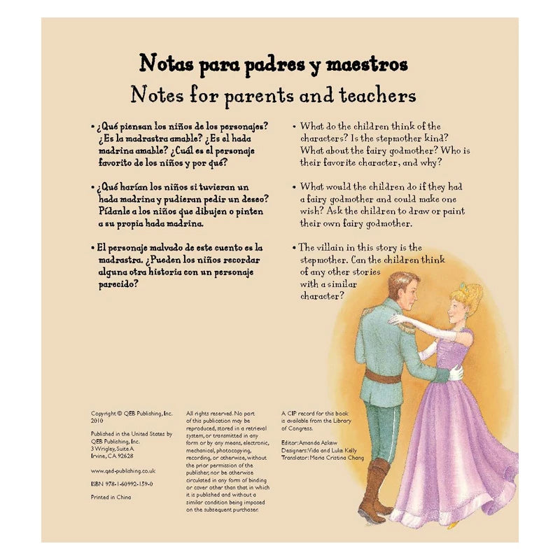 CUENTO CENICIENTA CINDERELLA