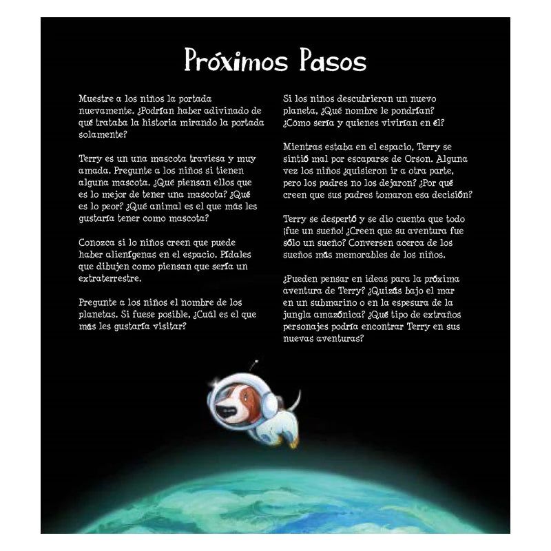 CUENTO UN PASEO AL ESPACIO