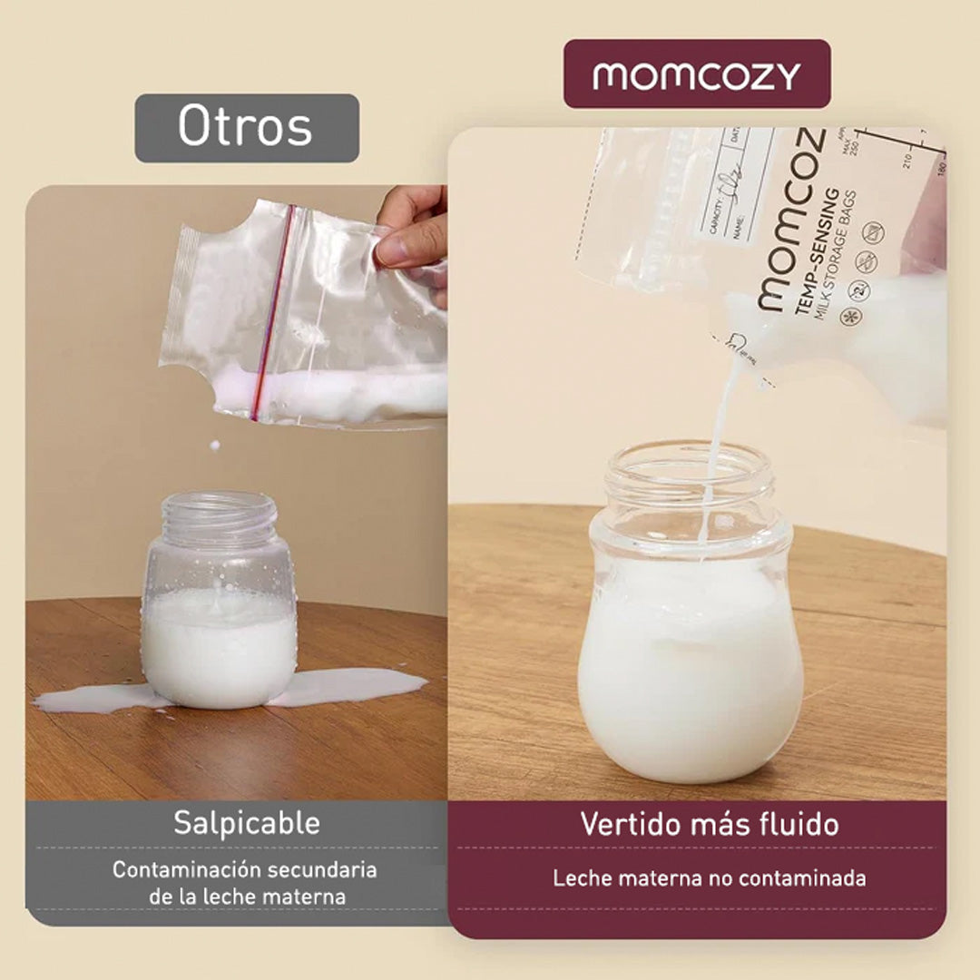 BOLSAS PARA LECHE MATERNA MOMCOZY