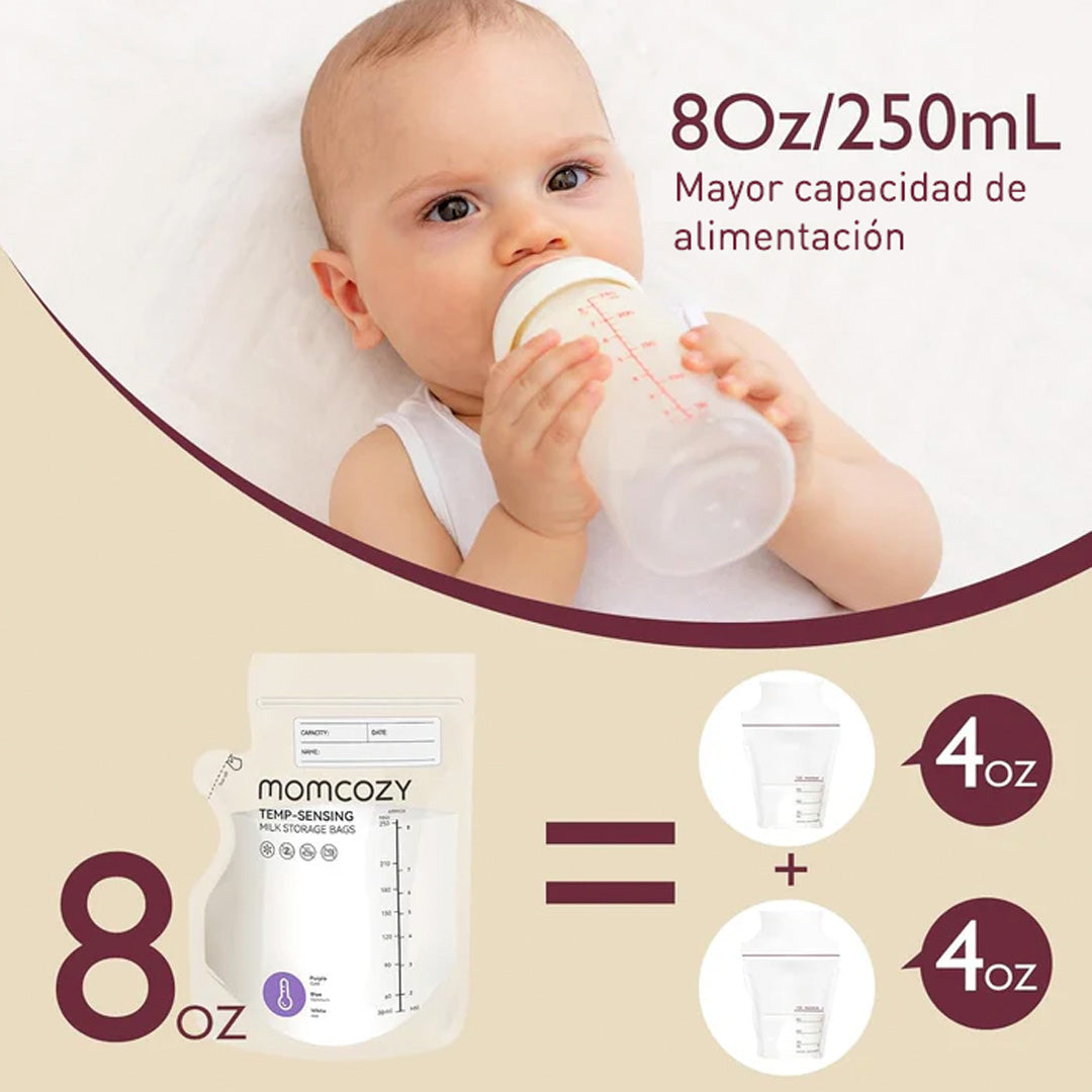 BOLSAS PARA LECHE MATERNA MOMCOZY