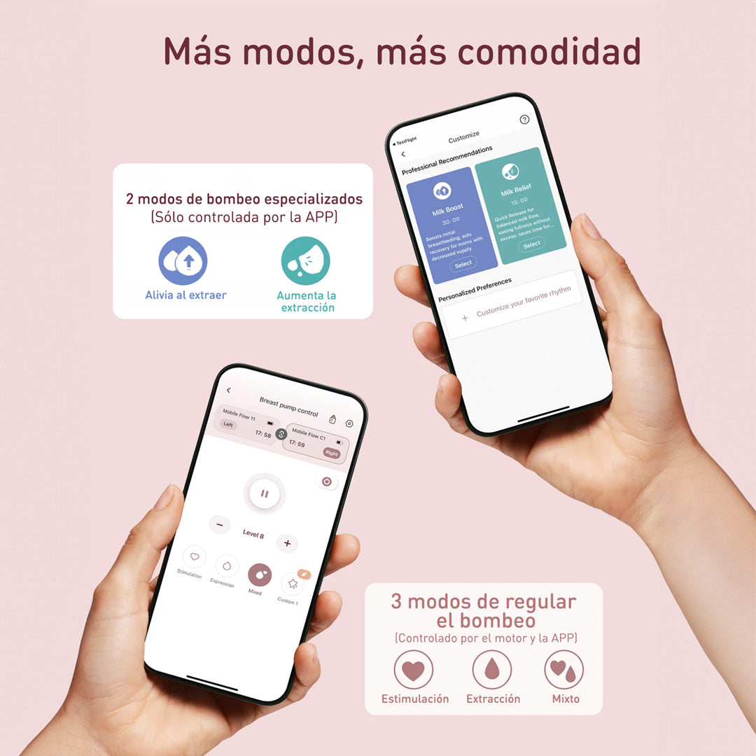EXTRACTOR DE LECHE M9 MOMCOZY