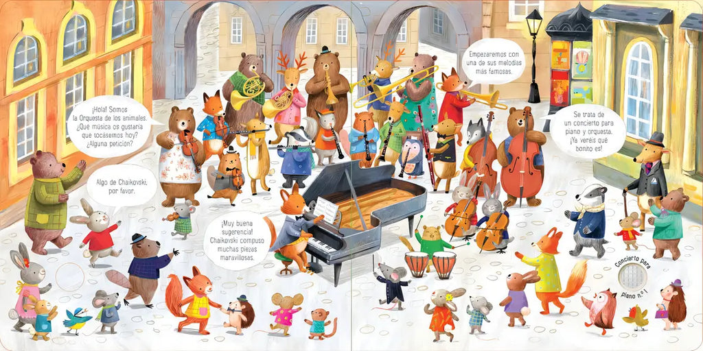 LA ORQUESTA DE LOS ANIMALES - MOZART