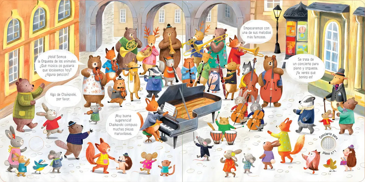 LA ORQUESTA DE LOS ANIMALES - MOZART