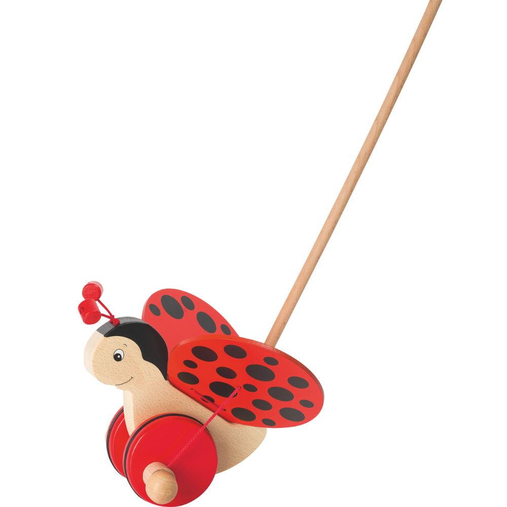 CHINITA FLORAH DE MADERA PARA EMPUJE