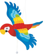 MOVIL PAPAGAYO DE MADERA