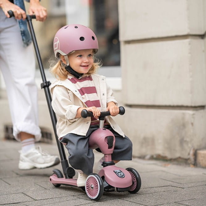 SCOOTER PUSH AND GO WILBERRY