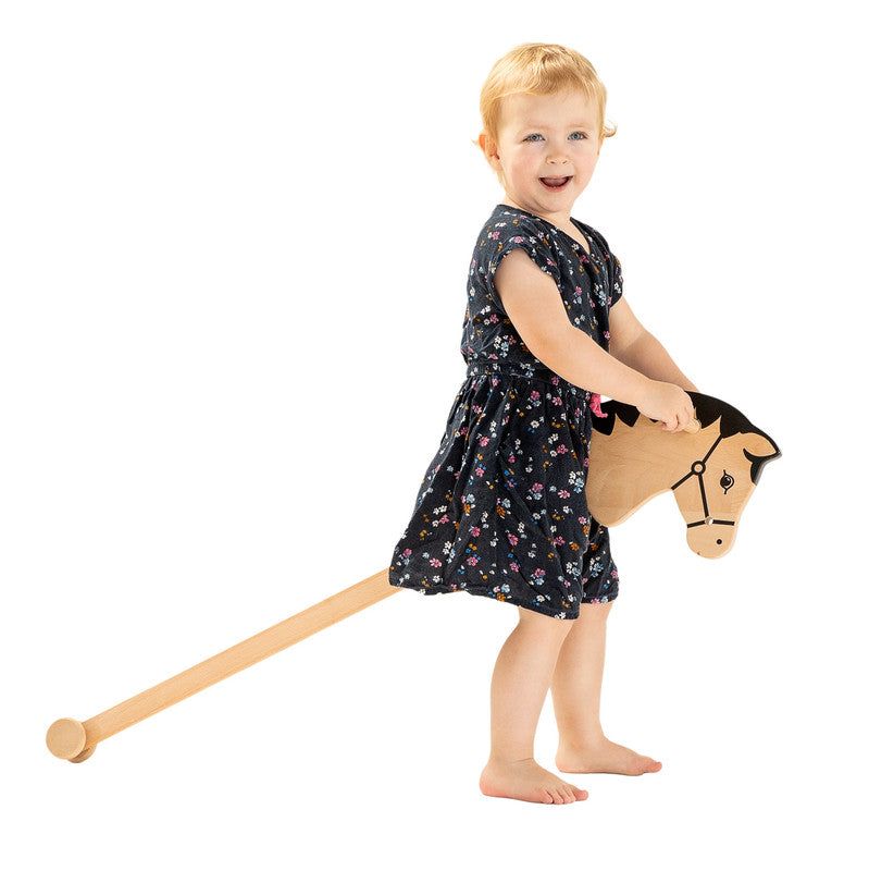 Caballo de palo Callu Goki, juguete para juego imaginativo, imagen 3