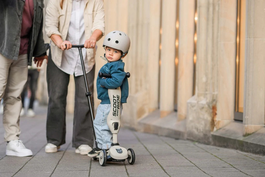 SCOOTER PUSH AND GO ASH