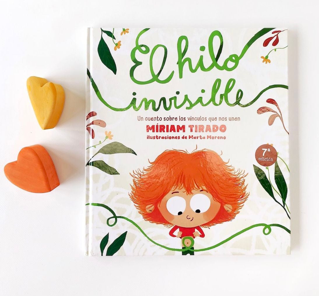 Libro El Hilo Invisible, vista alternativa del libro en formato grande tapa dura