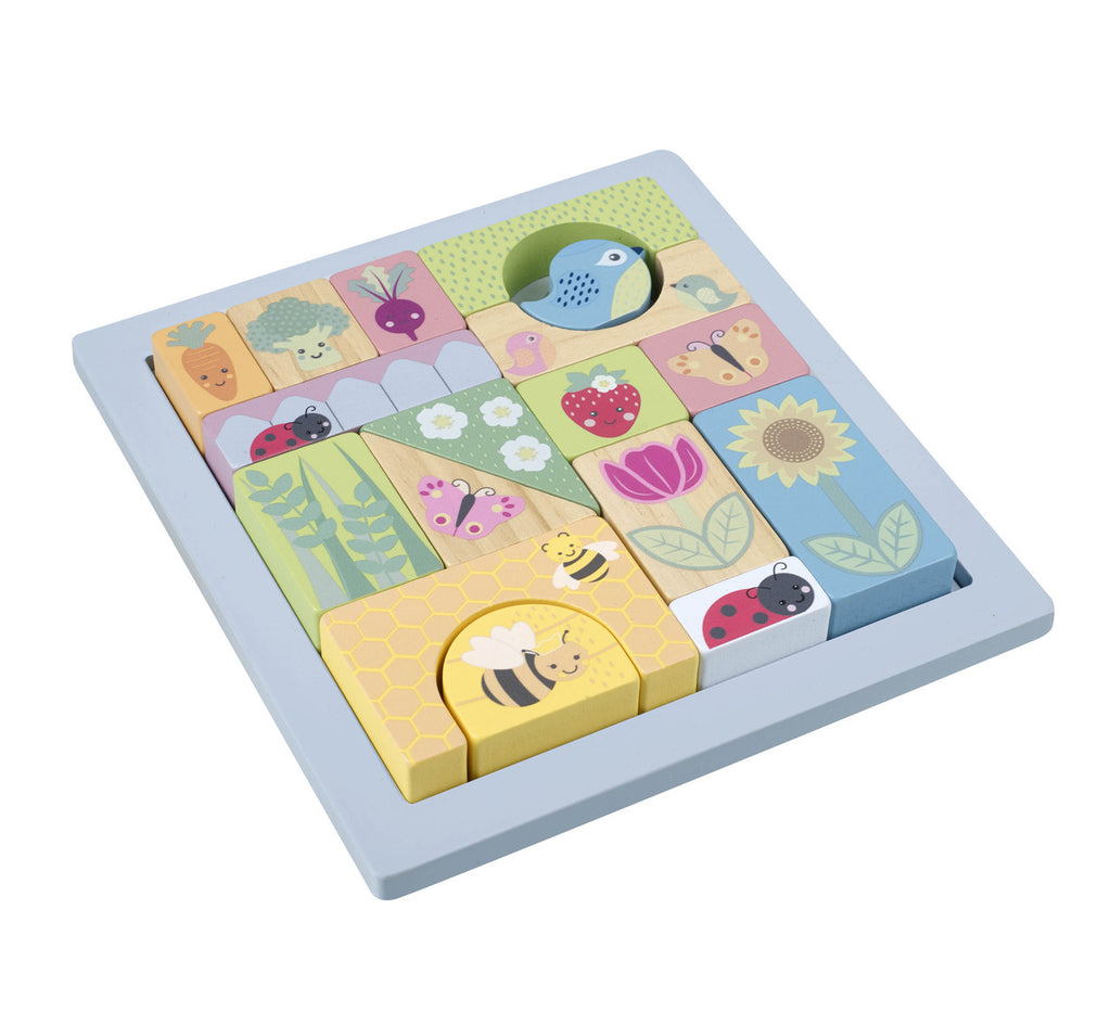 PUZLE SPRING GARDEN BLOCK ORANGE TREE