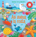 Libro sonoro infantil Así suena la costa, sonidos del mar, imagen 1