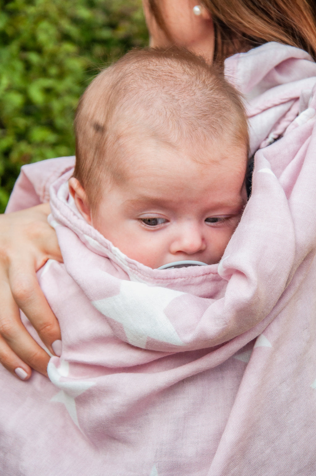 MANTA SWADDLE ROSA ESTRELLAS