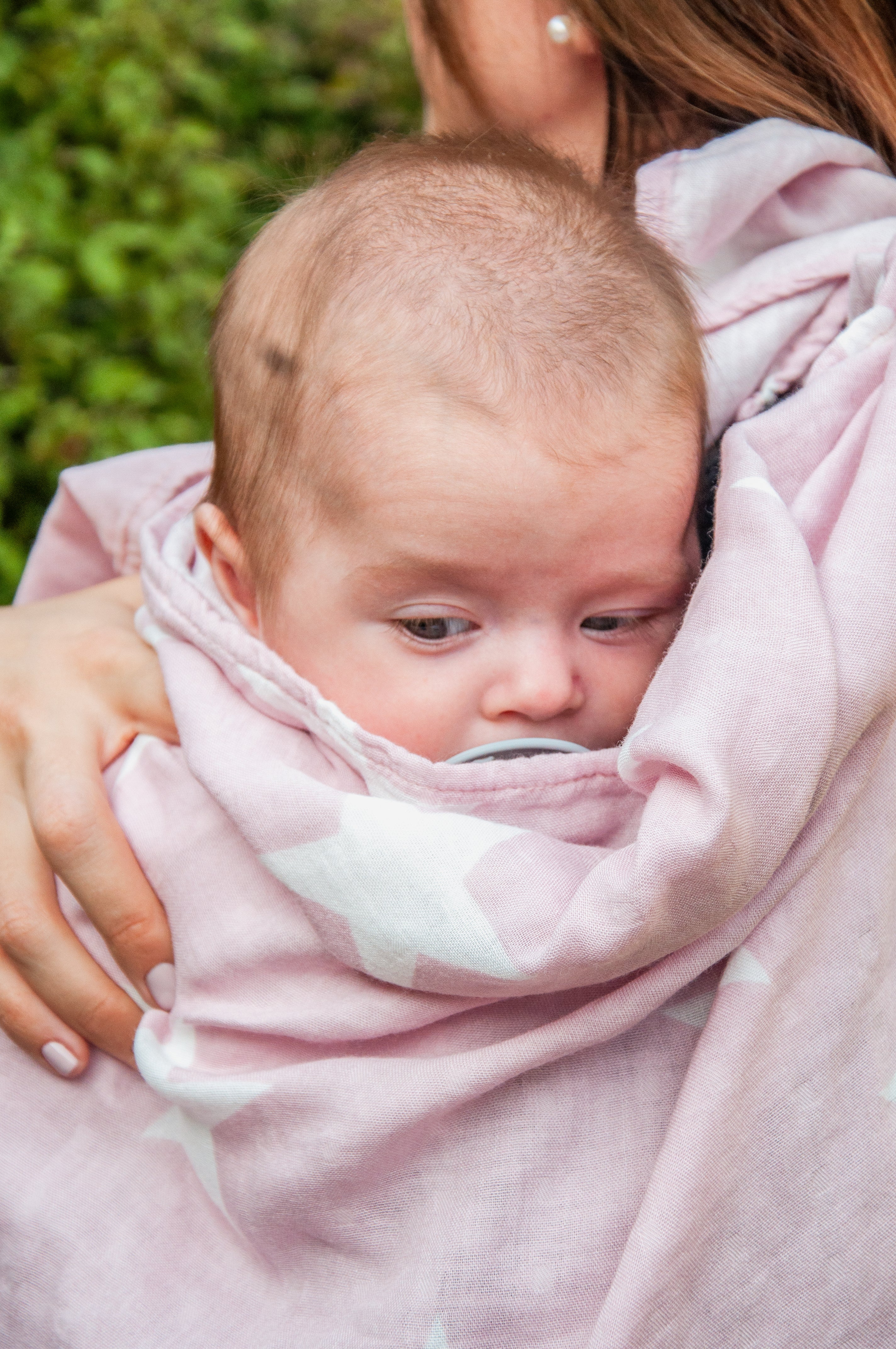 MANTA SWADDLE ROSA ESTRELLAS