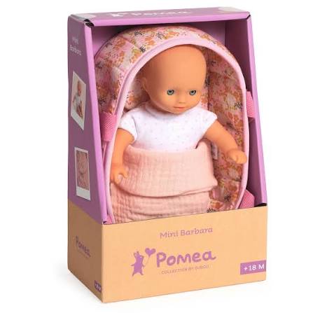 MUÑECA POMEA MINI BARBARA (CON MOISES)