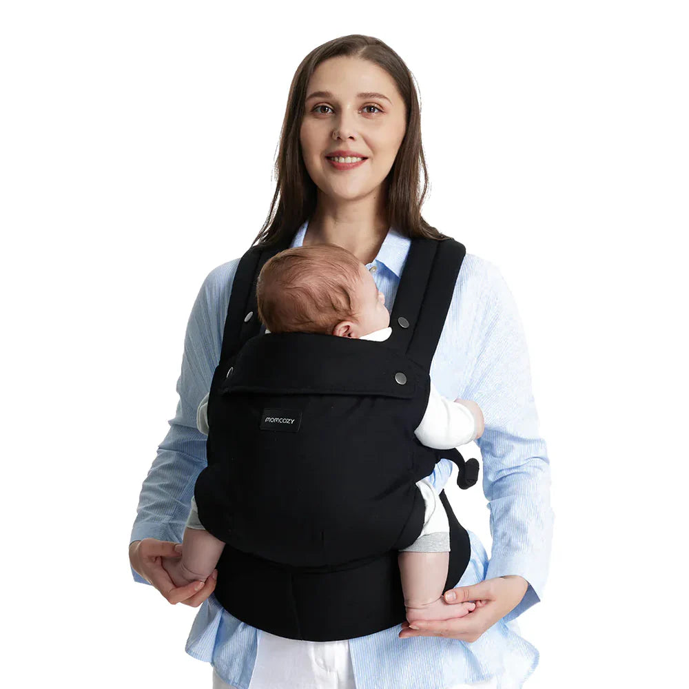 PORTA BEBE NEGRO MOMCOZY