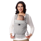 PORTA BEBE MALLA GRIS  MOMCOZY