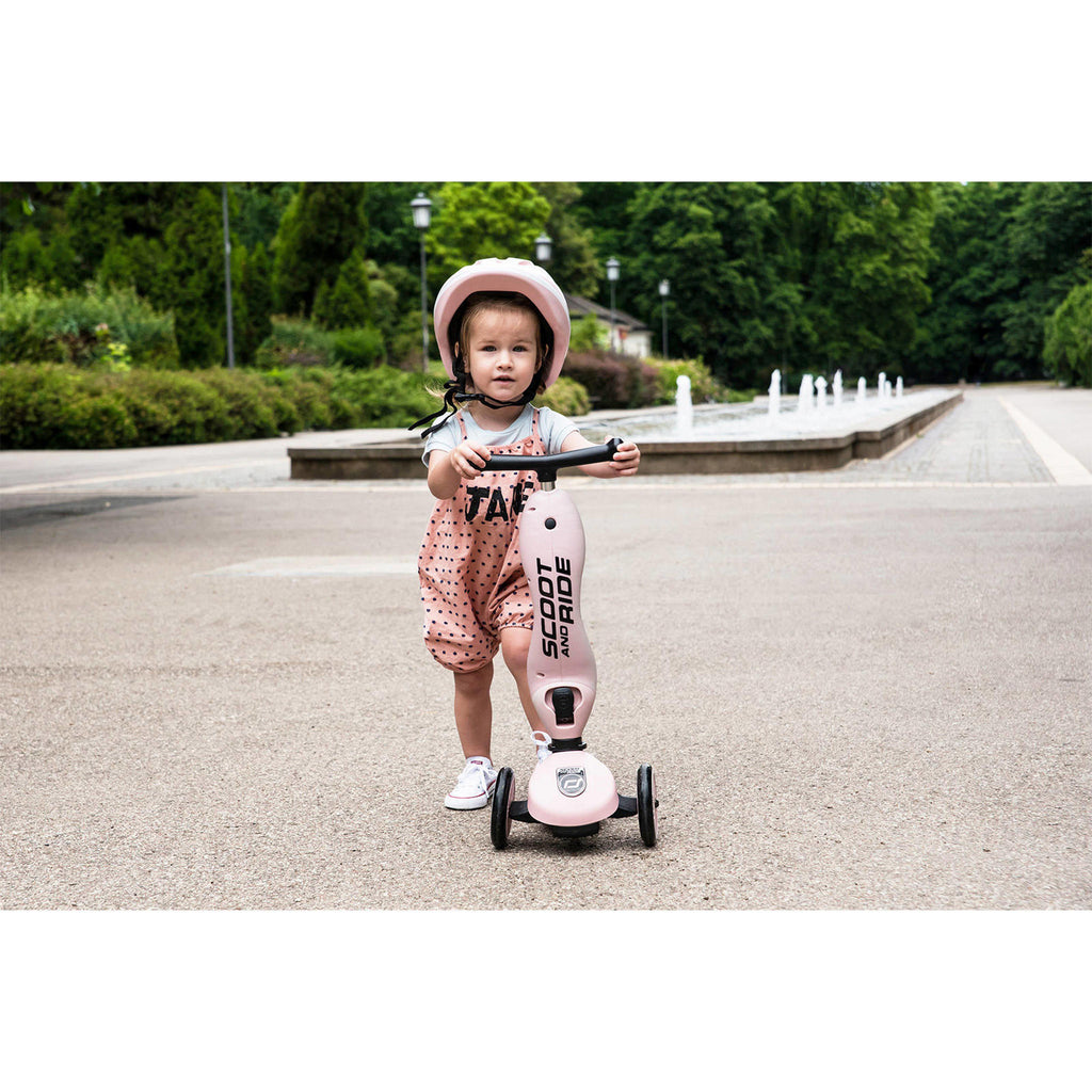 SCOOTER 2 EN 1 H 1 ROSE
