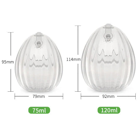 SHELL RECOLECTOR DE LECHE MANOS LIBRES HAAKAA - 75 ml